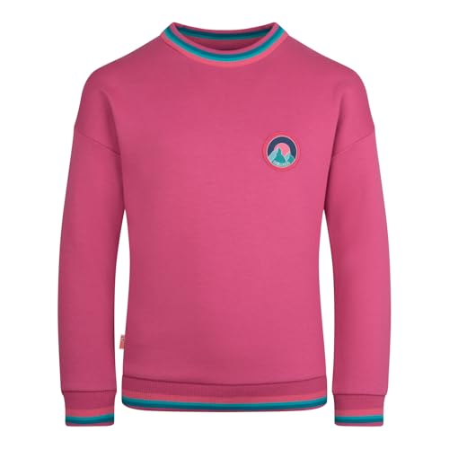 Trollkids Mädchen Sweatshirt Senja, Helle Beere, Größe 152 von Trollkids