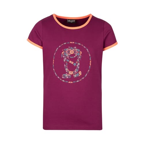 Trollkids Girls Flower Troll T 164, Mulberry von Trollkids