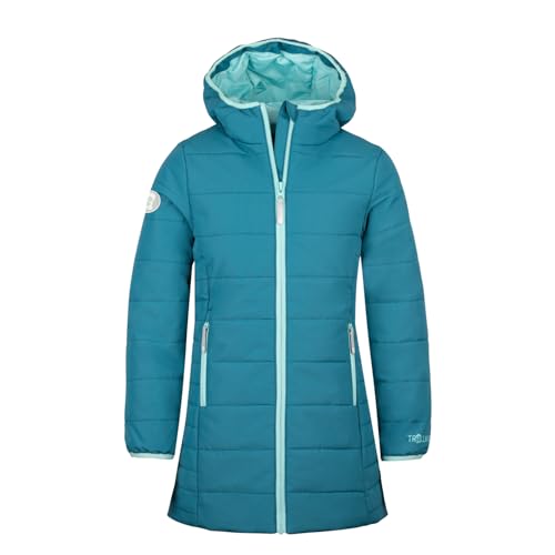 Trollkids Girls Stavanger Coat 152, Olive von Trollkids