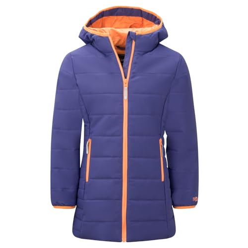 Trollkids Girls Stavanger Coat 116, Dark Purple von Trollkids