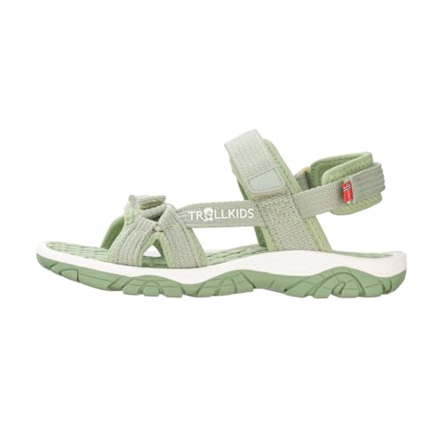 Trollkids Kids Oslofjord Sandal 32, pistachio green von Trollkids