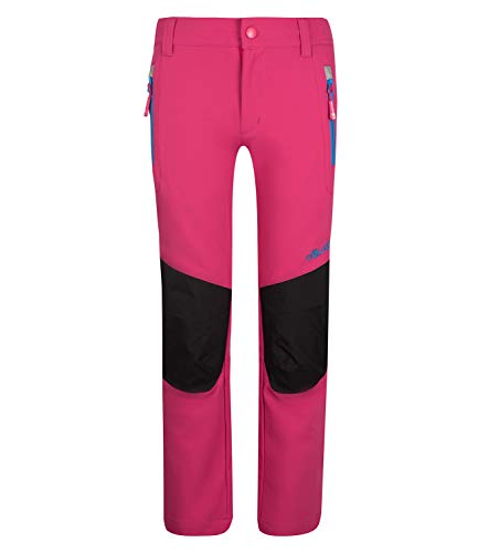 Trollkids Softshell Hose Lysefjord, Magenta, Größe 140 von Trollkids