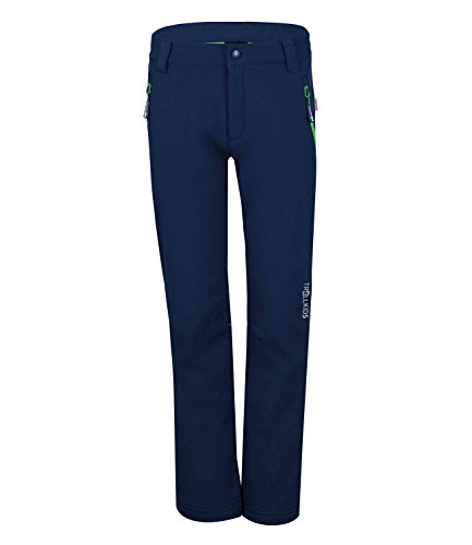 Trollkids Softshell Kinderhose Fjell, Marineblau, Größe 152 von Trollkids