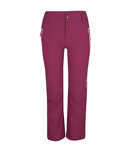 Trollkids Softshell Kinderhose Fjell, Pflaume/Violett, Größe 152 von Trollkids