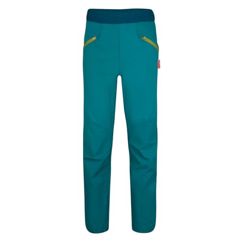 Trollkids Tronfjell Pants Lagoon Green/Pear Green, Gr. 152 von Trollkids