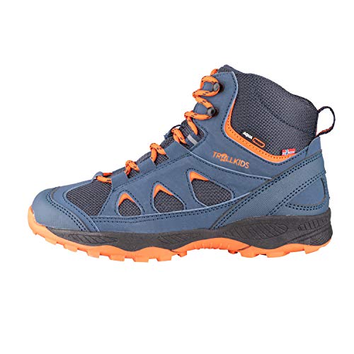 Trollkids Winterschuhe Femund, Mystikblau/Orange, Größe 29 von Trollkids