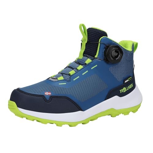 Trollkids Kids Trollfjord Hiker Mid 30, Petrol von Trollkids