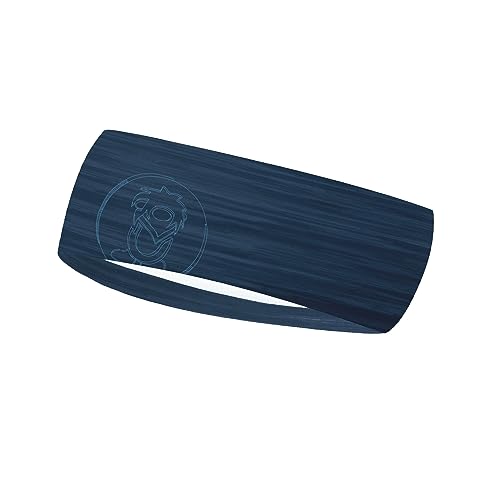 Trollkids schnelltrocknendes vielseitiges ultradünnes Kinder Stirnband HEADBAND, Mystik Blau, Größe 48-52 von Trollkids