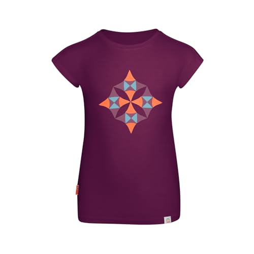 Trollkids Girls Sandefjord T 104, Mulberry von Trollkids