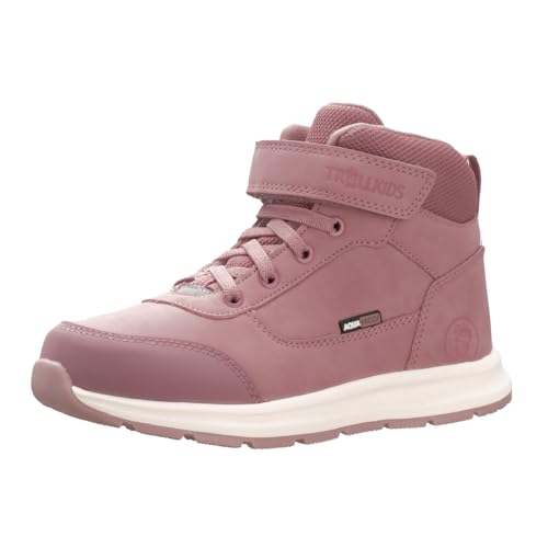 Trollkids wasserdichte Kinder Schuhe aus Kunstleder mit Fleecefutter und verstärktem Zehenbereich Stavanger, Dämmerung Rosa, Größe 37 Trollkids wasserdichte Kinder Schuhe aus Kunstleder mit Fleecefutter und verstärktem Zehenbereich Stavanger, Dämmerung Rosa, Größe 37 von Trollkids