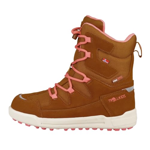 Trollkids Kids Finnmark Winter Boots 32, caramel von Trollkids