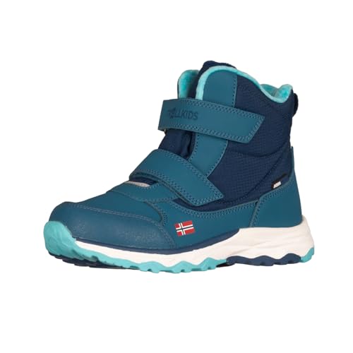 Trollkids Kids Hafjell Winter Boots 40, madeira blue von Trollkids