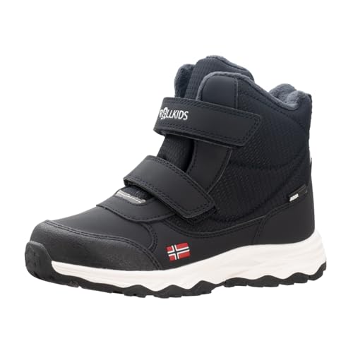 Trollkids Kids Hafjell Winter Boots 39, black von Trollkids