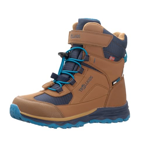 Trollkids Kids Hafjell Winter Boots XT 38, almond von Trollkids