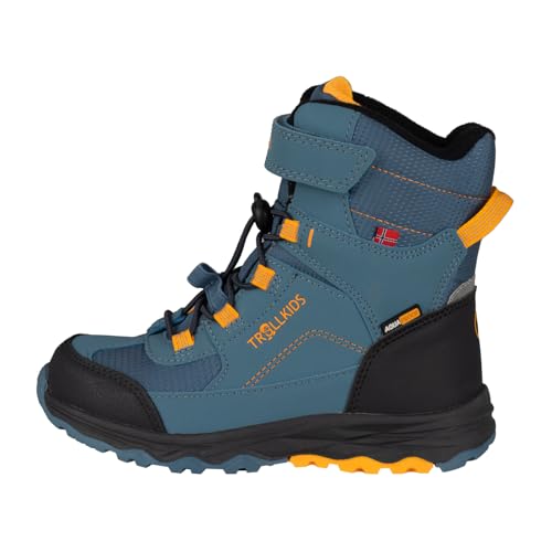 Trollkids Kids Hafjell Winter Boots XT 31, steel blue von Trollkids