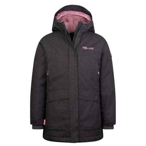Trollkids Girls Oslo Coat PRO 176, Grey von Trollkids