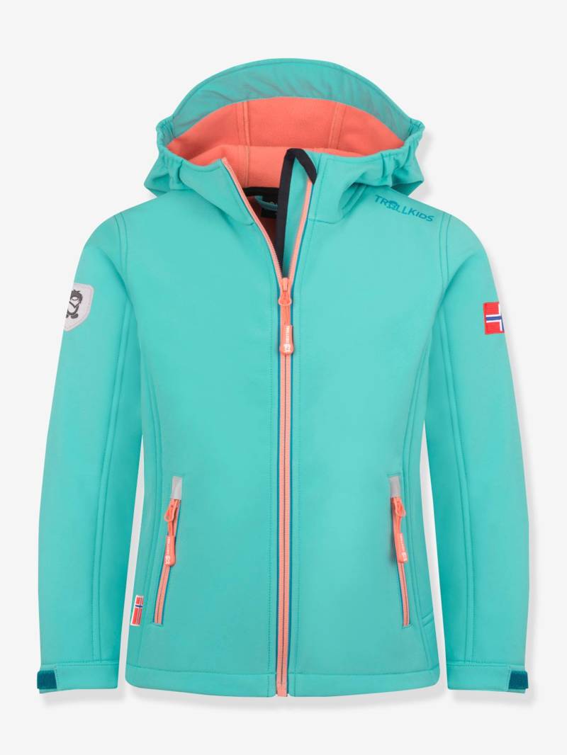 Warme Mädchen Softshell-Jacke TROLLFJORD TROLLKIDS von Trollkids