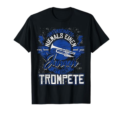 Trompetenspieler Geschenk Trompete Kind Jazz Musik Trompeter T-Shirt von Trompete Geschenk Orchester Jazz Musik Jungen