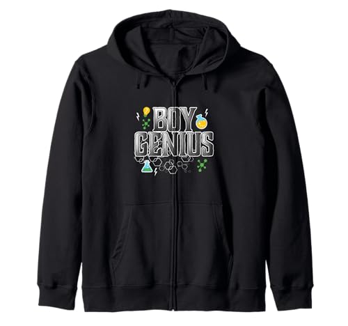 Boy Genius Funny Science Chemie Kapuzenjacke Boy Genius Funny Science Chemie Kapuzenjacke von Tronic Tees