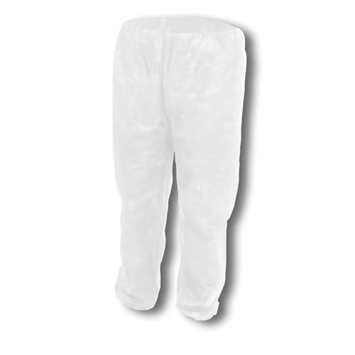 TronicXL 100 Stück Einmal Überziehhose I Größe XXL Einweg Überzieh Hose Vlies Einweghose Produktion zum überziehen Berufsbekleidung von TronicXL