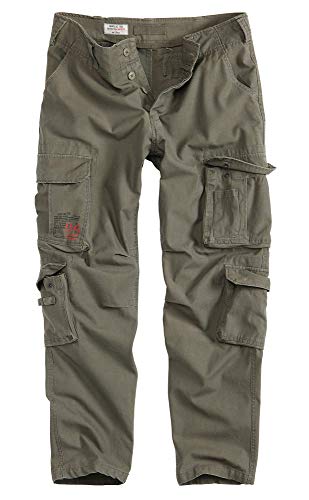 Trooper Airborne Slimmy Olive Washed L von Trooper