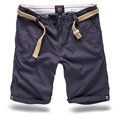 Trooper Chino Shorts Lightning Navy - M von Trooper