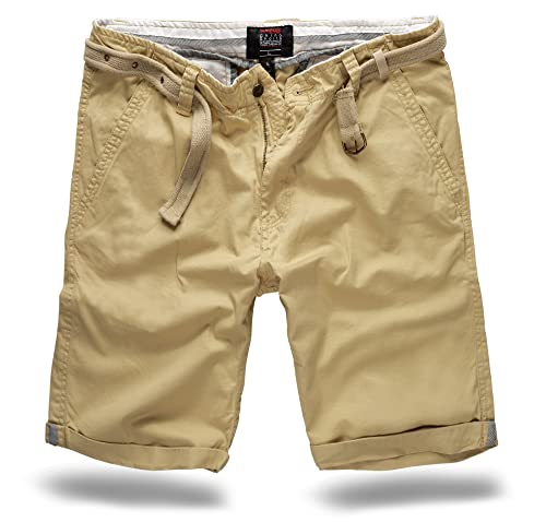 Trooper Chino Shorts Lightning beige - M von Trooper