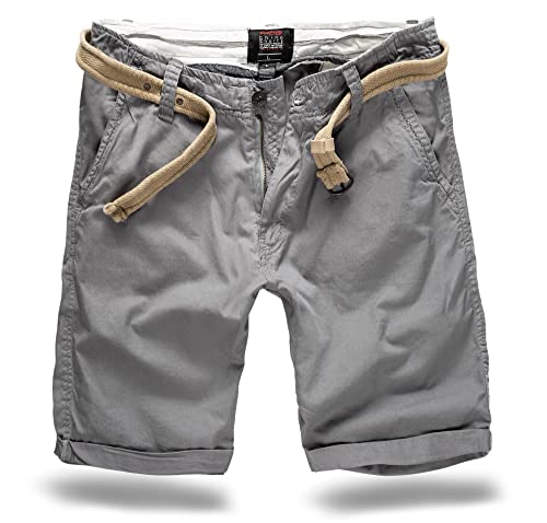 Trooper Chino Shorts Lightning grau - L von Trooper