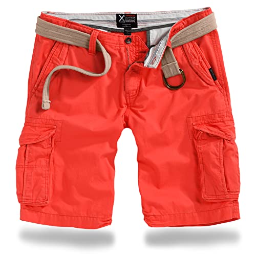 Trooper Shorts XYV Red Washed -S- von Trooper
