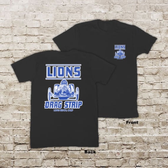 Drag Strip Retro Front Motor Dragster Fed Race Hot Rat Rod Racing Schwarz Oder Weiß Kurzarm T-Shirt von TrooperbayShop