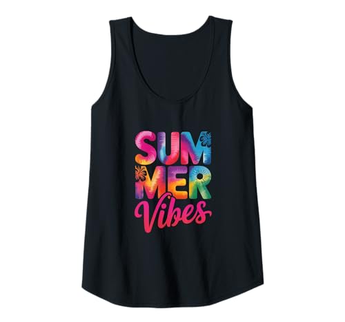 Damen Summer Vibes Beach Tank Top Damen Summer Vibes Beach Tank Top von Tropical Island