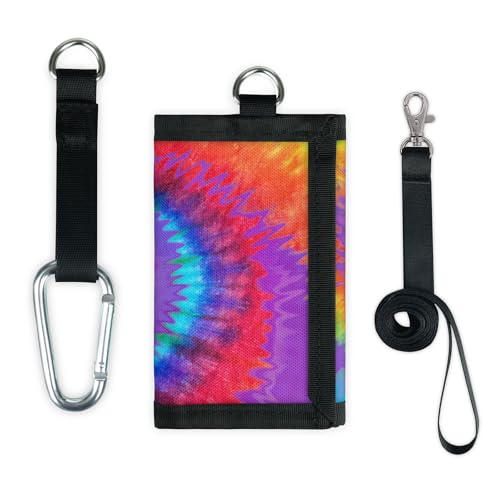 Abstrakte Wirbel Tie Dye Wallet Slim Small Pocket Money Organizer Bag Lightweight Portable Change Purse Abstrakte Wirbel Tie Dye Wallet Slim Small Pocket Money Organizer Bag Lightweight Portable Change Purse von TropicalLife