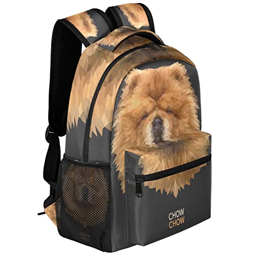 Cute Chow Chow Chow Rucksack, leicht, wasserdicht, ReiserucksackChow stilvoller Rucksack für Männer und Frauen, multi, S von TropicalLife