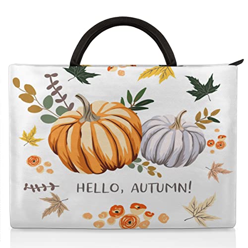 Laptoph¨¹lle Hello Herbst K¨¹rbis Ahornblatt Laptoph¨¹lle 15 15,6 16 17 Zoll Wasserdicht Mode Leicht Laptop Aktentasche Computer Abdeckung Tasche Organizer f¨¹r M?nner Frauen von TropicalLife