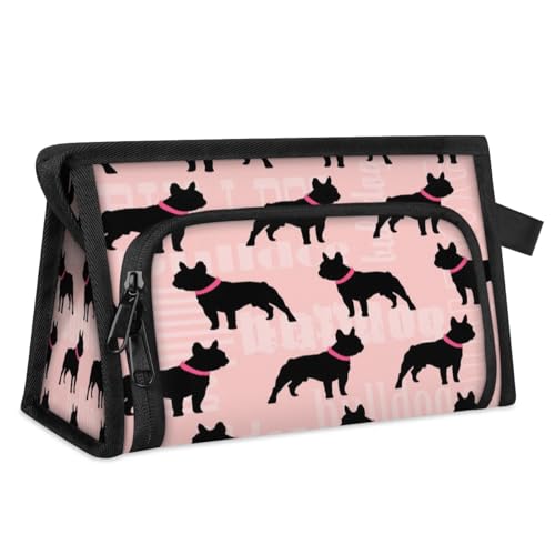 Reise-Kulturbeutel für Hunde, Männer, Mädchen, Jungen, Hund, Bulldogge, multifunktional, Make-up-Tasche, Kosmetik-Organizer, Duschtasche, farbe, M, Taschen-Organizer von TropicalLife