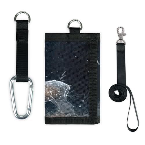 TropicalLife 3D Magic Animal Deer Wallet Slim Small Pocket Money Organizer Bag Lightweight Portable Change Purse TropicalLife 3D Magic Animal Deer Wallet Slim Small Pocket Money Organizer Bag Lightweight Portable Change Purse von TropicalLife