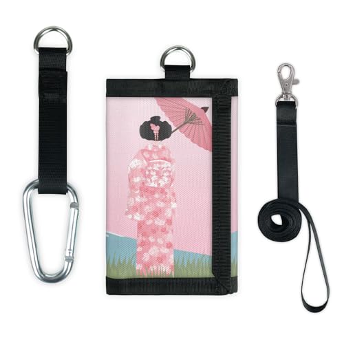 TropicalLife Fuji Woman Japan Wallet Slim Small Pocket Money Organizer Bag Japan Lightweight Portable Change Purse von TropicalLife