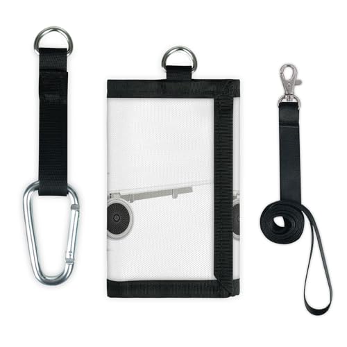 TropicalLife Geldbörse mit Flugzeugmuster, schmal, klein, leicht, tragbar, Kleingeld von TropicalLife