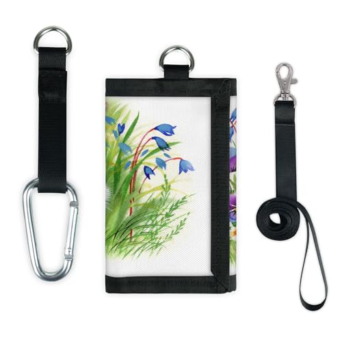 TropicalLife Kaninchen Geldbörse Slim Kleine Tasche Geld Organizer Tasche Ostern Hase Hase Leicht Tragbar Kleingeld Geldbörse von TropicalLife