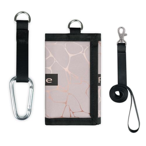 TropicalLife Rose Marble Wallet Slim Small Pocket Money Organizer Bag Marble Lightweight Portable Change Purse TropicalLife Rose Marble Wallet Slim Small Pocket Money Organizer Bag Marble Lightweight Portable Change Purse von TropicalLife