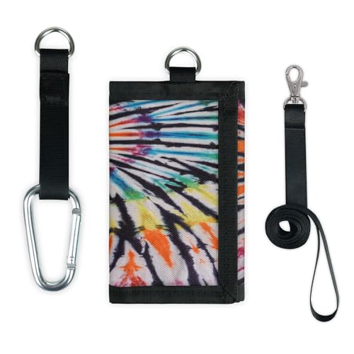 TropicalLife Tie Dye Swirl Wallet Slim Small Pocket Money Organizer Bag Tie Dye Lightweight Portable Change Purse TropicalLife Tie Dye Swirl Wallet Slim Small Pocket Money Organizer Bag Tie Dye Lightweight Portable Change Purse von TropicalLife