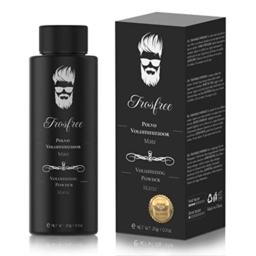 TROSFREE - Volumen Puder Haare 20 gr - Haarpuder Männer - Styling Powder - Texture Powder - Haarpuder Frauen - Based Texture Powder - Haar Puder Men Styling - Hair Powder Men - Volume Powder von Trosfree