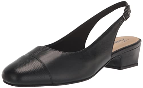 Trotters Damen DEA Pumps, Schwarz geprägt, 44 EU X-Weit von Trotters