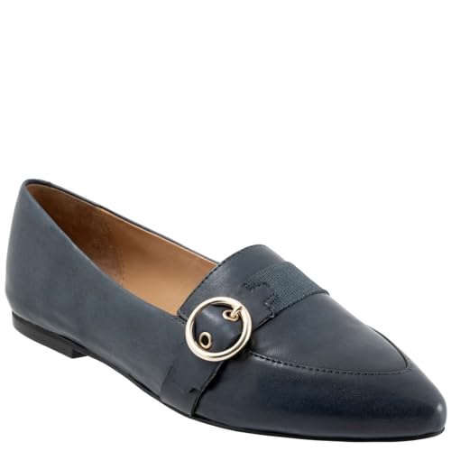 Trotters Damen Emmett Loafer Flat, Marineblau, 41 EU von Trotters