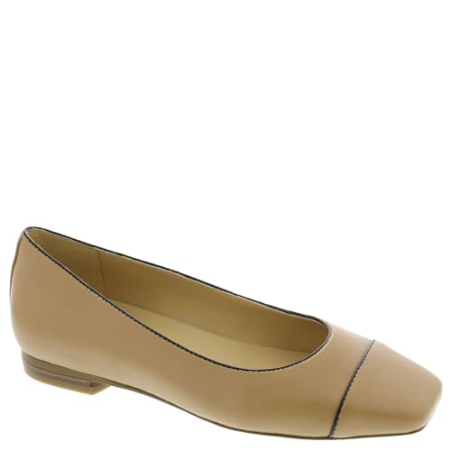 Trotters Damen Harbor Ballerinas, Beige/Schwarz, 39 EU von Trotters