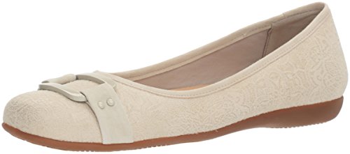 Trotters Damen Sizzle Ballerinas, gebrochenes weiß, 44 EU Weit von Trotters