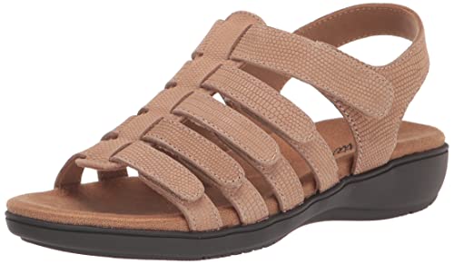 Trotters Damen Tiki Flache Sandale, Sand, 38 EU Weit Trotters Damen Tiki Flache Sandale, Sand, 38 EU Weit von Trotters