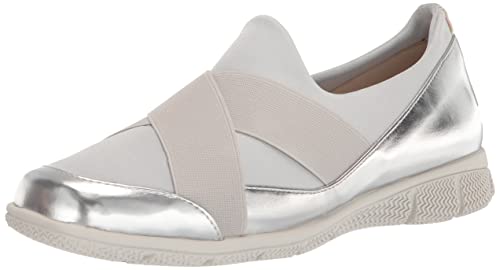 Trotters Damen Urbana Stiefelette, Silberfarben metallisch, 37.5 EU von Trotters