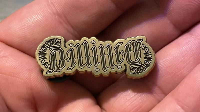 Dillinger Antik Gold Av von TroubleClefDesign