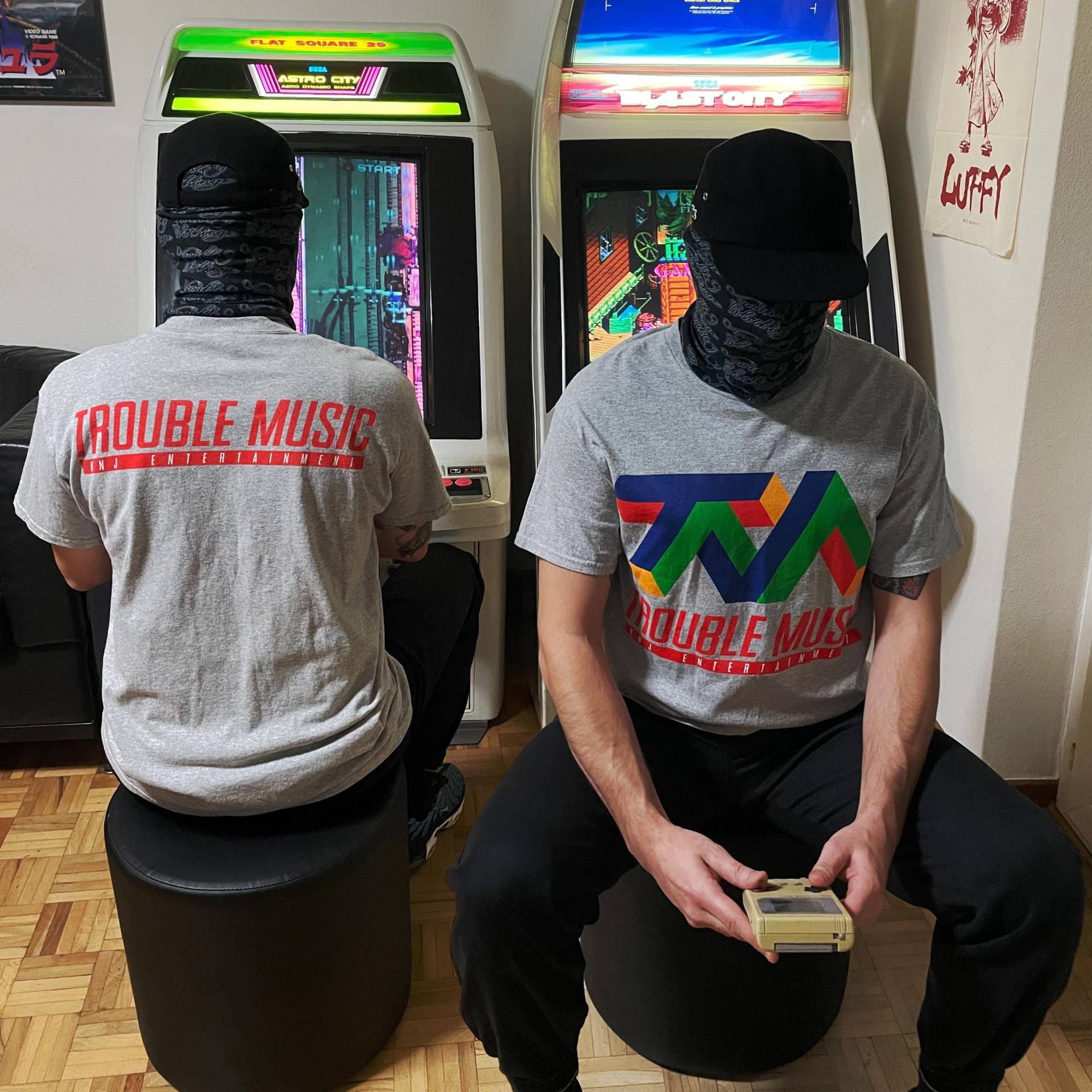 Trouble Music Gamer - T-Shirt Trouble Music Gamer - T-Shirt von TroubleClothing